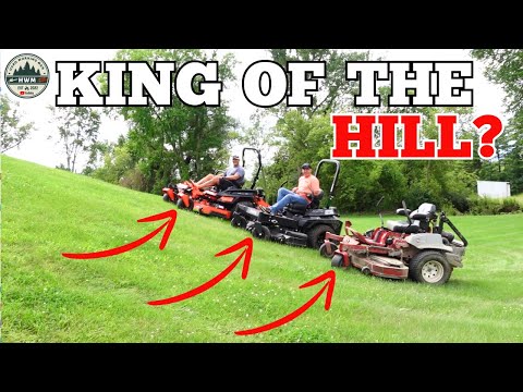 Bad Boy, ExMark, Yakta! Best Zero Turn Mowing Hills!