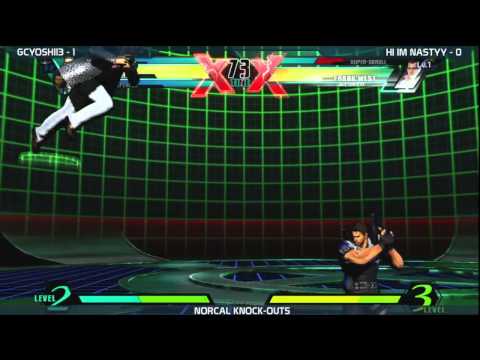 UMVC3: GCYoshi13 vs Hi I'm Nastyy - NCKO Winners Round 2