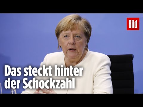 Merkel erklärt ihre „19.200 Infizierte pro Tag"-Schockzahl | Corona-Gipfel im Kanzleramt