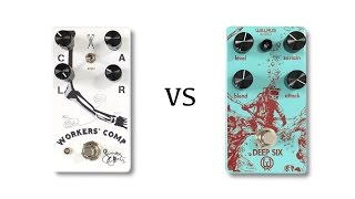 Video thumbnail for Swindler Effects Workers Comp vs Walrus Audio Deep Six Compressor by shnobel