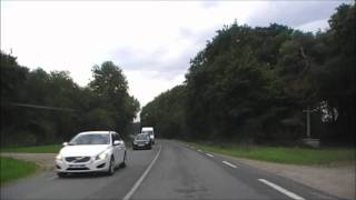 preview picture of video 'Driving On The D786 Between Les Loges & Saint-Alban, Brittany, France 22nd August 2011'