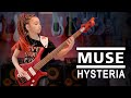 Ellen Alaverdyan 11yo Plays Muse Hysteria Bass Cover