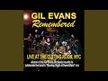 Goodbye Pork Pie Hat (Live At The Cutting Room, NYC)