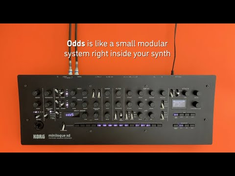 KORG Odds - playing with minilogue xd