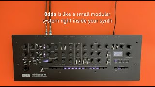 Video thumbnail for KORG Odds - playing with minilogue xd by Sinevibes