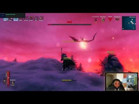 Valheim EASY MODER BOSS KILL HARPOON!?