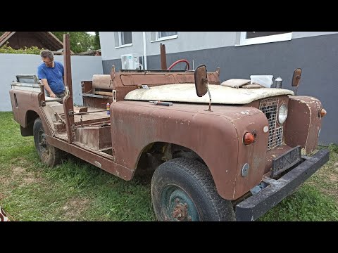 Door Frames Complete Land Rover Series 2a Restoration Part 13
