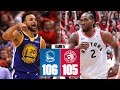 Kevin Durant Goes Down, Warriors Hold Off Raptors To Force Game 6 | 2019 NBA Finals Highlights