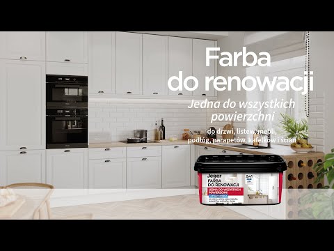 Farba do renowacji mebli Jeger - uniwersalna farba renowacyjna - film instruktażowy