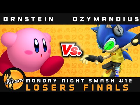 MNS #12 | Ornstein (Kirby) vs Ozymandius (Sonic) - Losers Finals - Project M