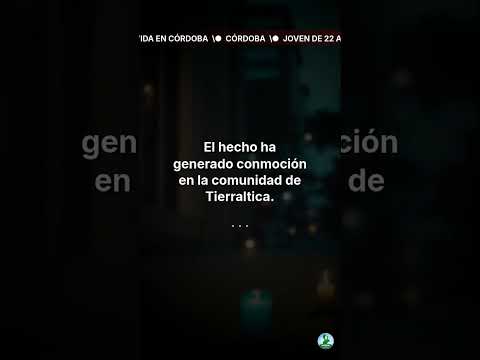 Joven de 22 años encontrado sin vida en Córdoba