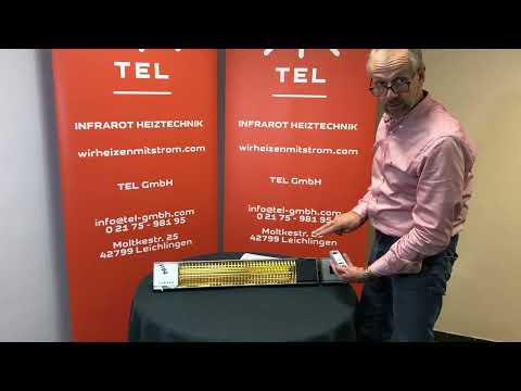 Einlernen Somfy Situo 5 Variation AM io Pure II am Beispiel des Tansun Havanna Infrarotheizstrahlers