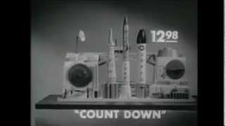 Ideal Toys "Count Down"  Missile Base Commercial - 60's Toys