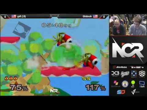 NCR 2015: Melee - Bracket Pools - Loser Semis: gaR (Sheik) vs Ghidorah (Fox)