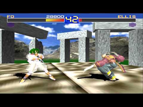 Puzzle Arena Toshinden Playstation