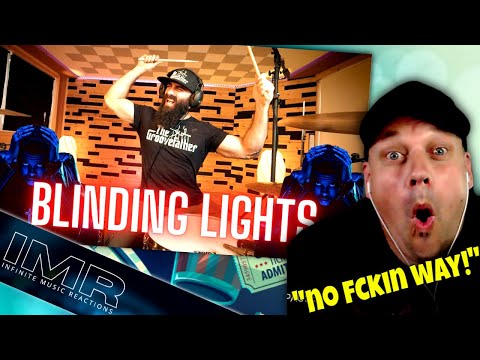 ARE YOU KIDDING? | EL ESTEPARIO SIBERIANO | Blinding Lights DRUM COVER [ First Time Reaction ]