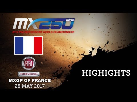 Fiat Professional MXGP of France 2017 - EMX 250 Race1 - Highlights