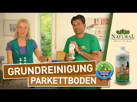 PARKETTBODEN REINIGEN - mit Melanie Kirchlechner - GRUNDREINIGUNG PARKETTBODEN