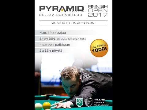 Pyramidi Finnish Open 2017 final day 27.8.2017