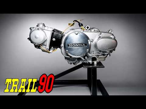 Thumbnail for Honda Trail 90 Restoration : Full Engine Rebuild by Honda C engine