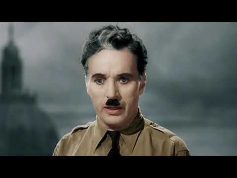The Great Dictator" speech by Charlie Chaplin