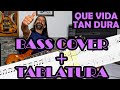 Qué vida tan dura – Arde Bogotá – Cover en Bajo – Bass Cover + Tablatura