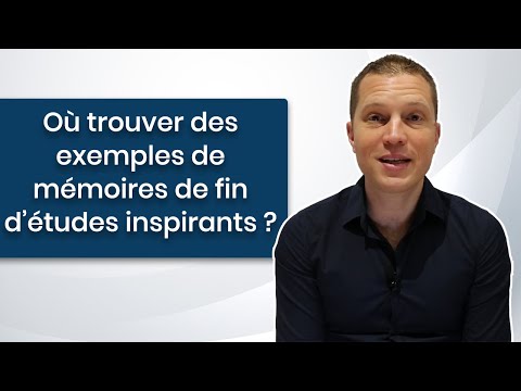 Où trouver des Exemples de mémoires inspirants