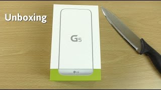 LG G5 Silver - Unboxing! (4K)