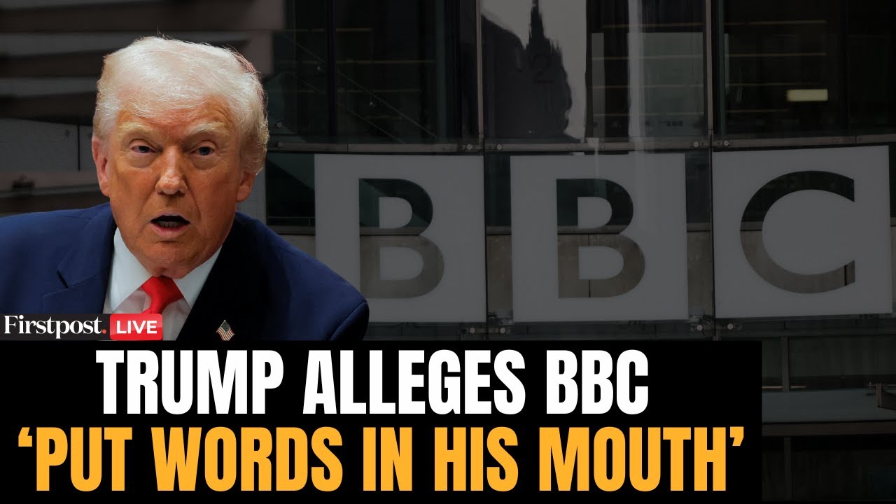 LIVE: Trump Sues BBC for $5 Billion, Alleges Defamation Over January 6 Speech Edit