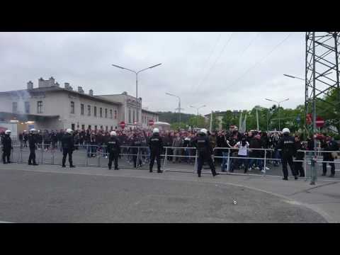 Linzer Ultras || Rapid Wien - LASK || Cupspiel 26.4.2017