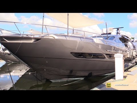 2020 Pershing 9X Luxury Yacht - Walkaround Tour - 2019 Fort Lauderdale Boat Show