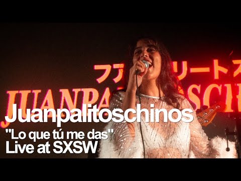 Juanpalitoschinos - "Lo que tú me das" (Live at SXSW 2024)
