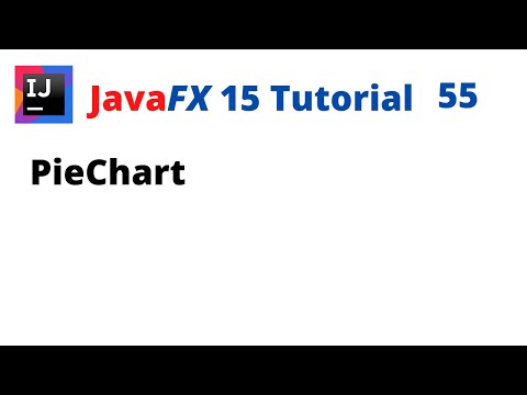 JavaFX 15 Totorial 55 - PieChart
