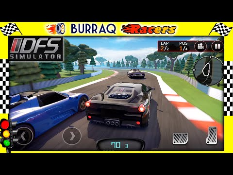 Drive for Speed Game #2 | DFS Simulator White Car Random Mode | Cars Game | Burraq Racers