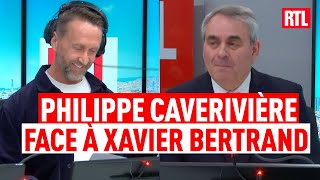 Philippe Caverivière face à Xavier Bertrand 🤣