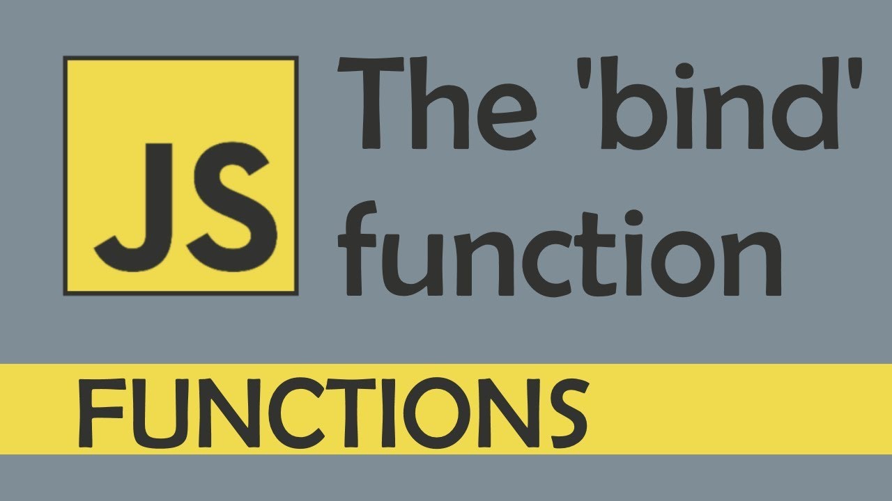 The bind function in JS