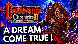 They Remade It !👍Castlevania: Chronicles II is the Ultimate Simon’s 16-Bit Remake