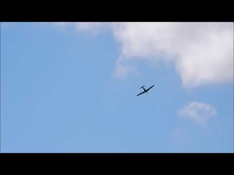 'Thankyou NHS' Spitfire over Stevenage