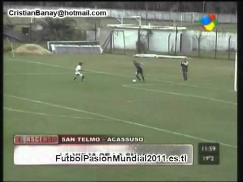 San Telmo 1 Acassuso 0 Primera B Metro2010-11  (Resumen del partido