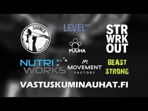 Street Workout SM-Kilpailut 2016 (Mainos)