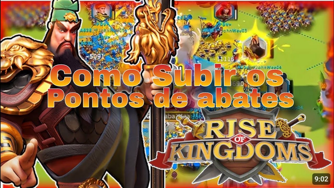 ✅como Subir os pontos de abates em Rise of kingdoms