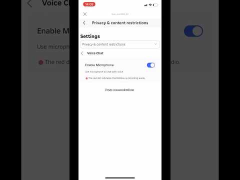 How to get vc REAL!!!! I got it fr #roblox #vc #voicechat #fyp #viral #shortvideos