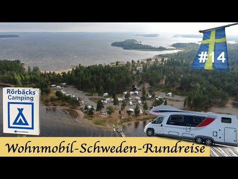 Wohnmobil Schweden Rundreise #14: CAMPINGPLATZ 🏕 hoch im Norden mit Meeresbrise: Rörbäcks Camping!