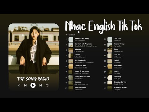 Nhạc English TikTok Hits 2024 - Tổng Hợp 24 Bài Hát Tiếng Anh Acoustic Cực Chill Gây Nghiện Hiện Nay