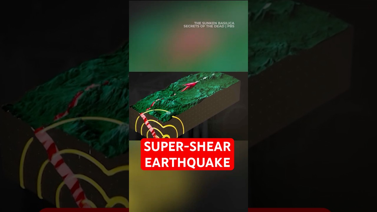 Did a Super-Shear Earthquake Sink This Ancient Basilica?