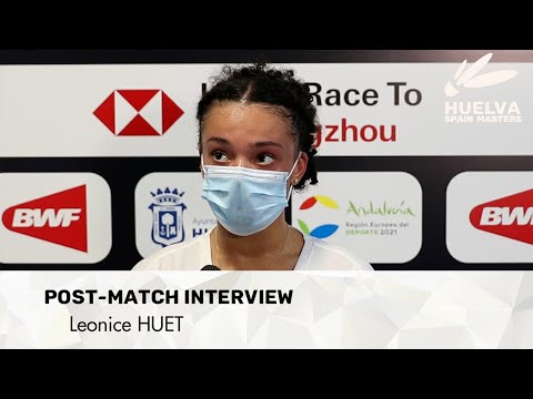 Leonice HUET - Post-match interview after round 2