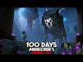 I Spent 100 Days TRAPPED In An ANCIENT FOREST In Minecraft Hardcore