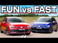 Fast Golf Face Off 2026 Volkswagen Golf GTI Vs R Comparison Review