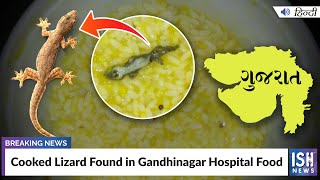 Cooked Lizard Found in Gandhinagar Hospital Food