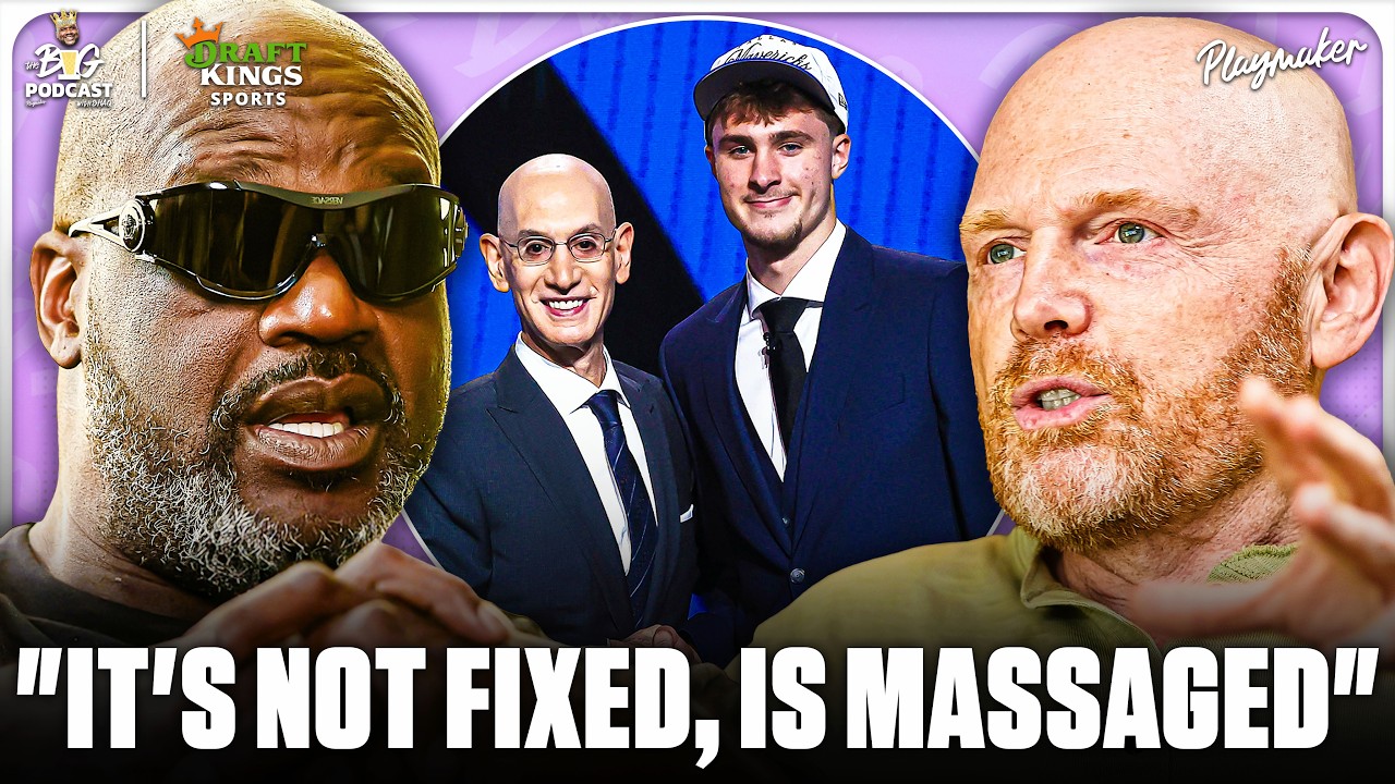 BIll Burr & Shaq Talk CRAZIEST NBA Conspiracy Theories: Is the Lottery Rigged?!